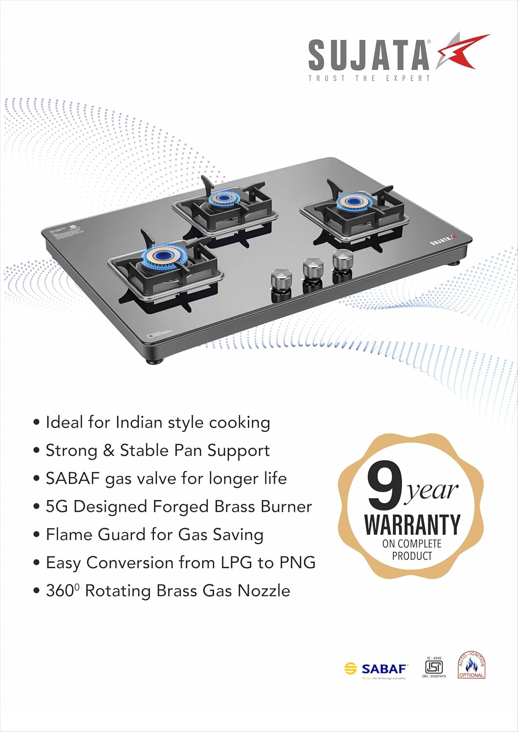 3 Burners 