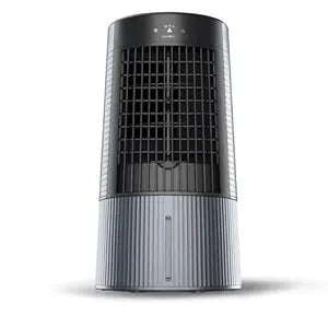 Symphony Duet-i Personal Kitchen Cooling Fan For Home and Office Tabletop with Honeycomb Pad, Powerful Blower