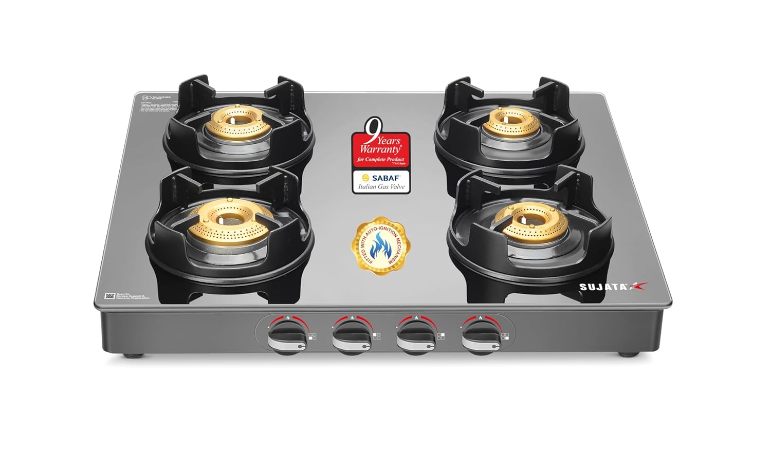 4 Burners