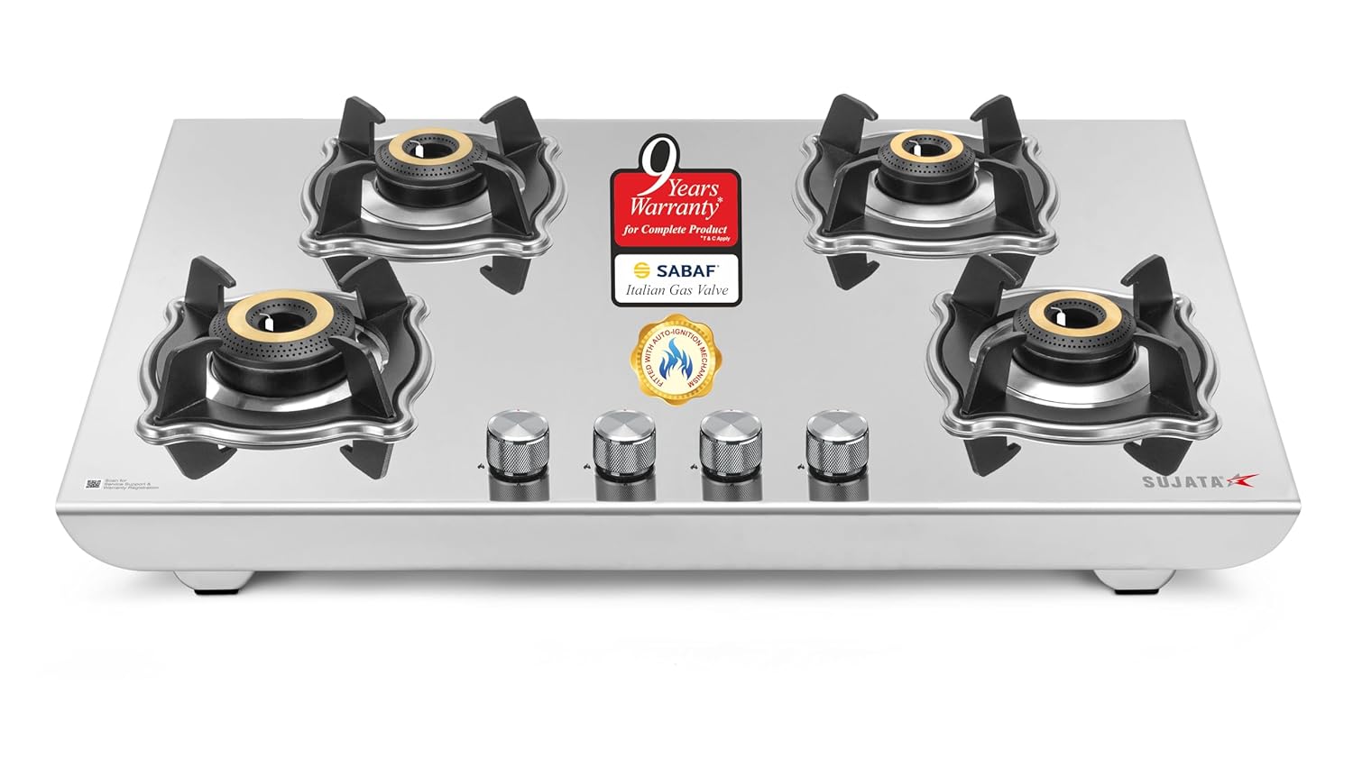 4 Burners
