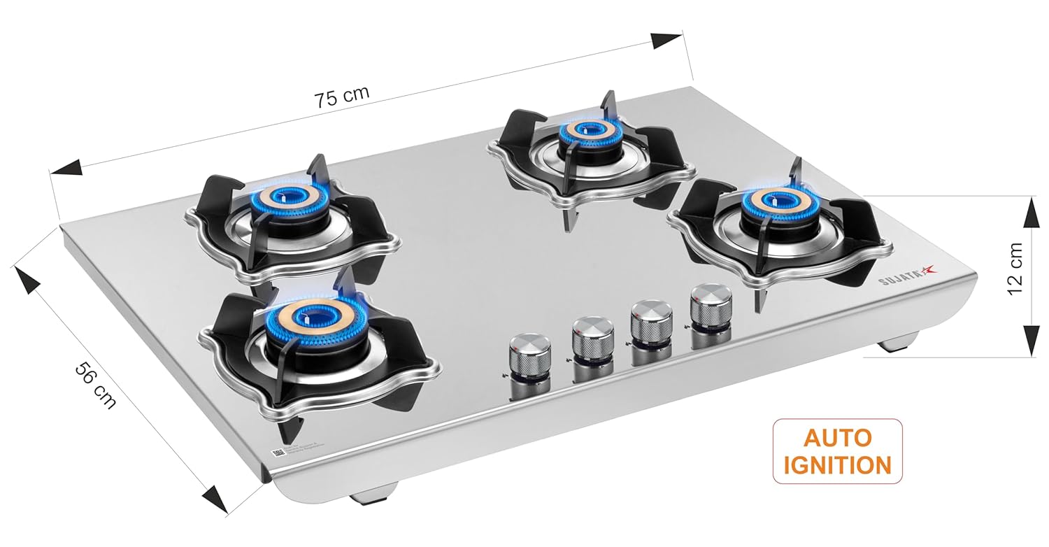 4 Burners