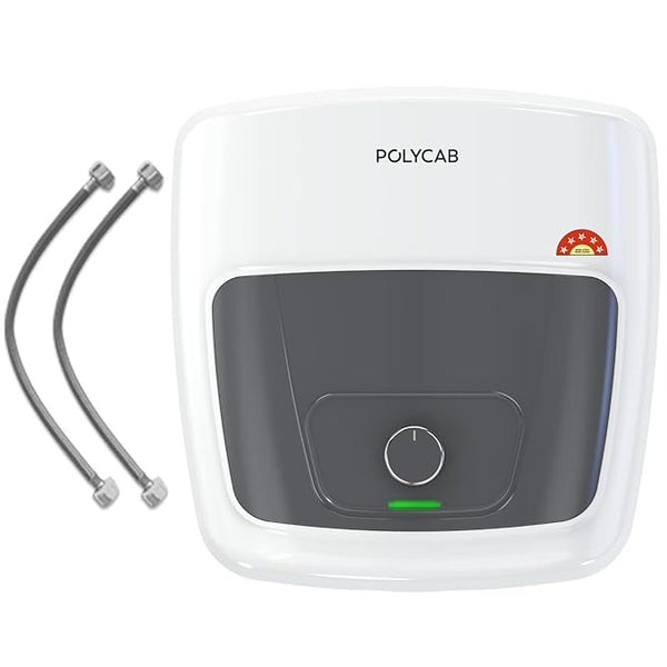 POLYCAB Superia DLX 5-Star 25 Litre Water Heater (Geyser) | Free Connecting Pipe