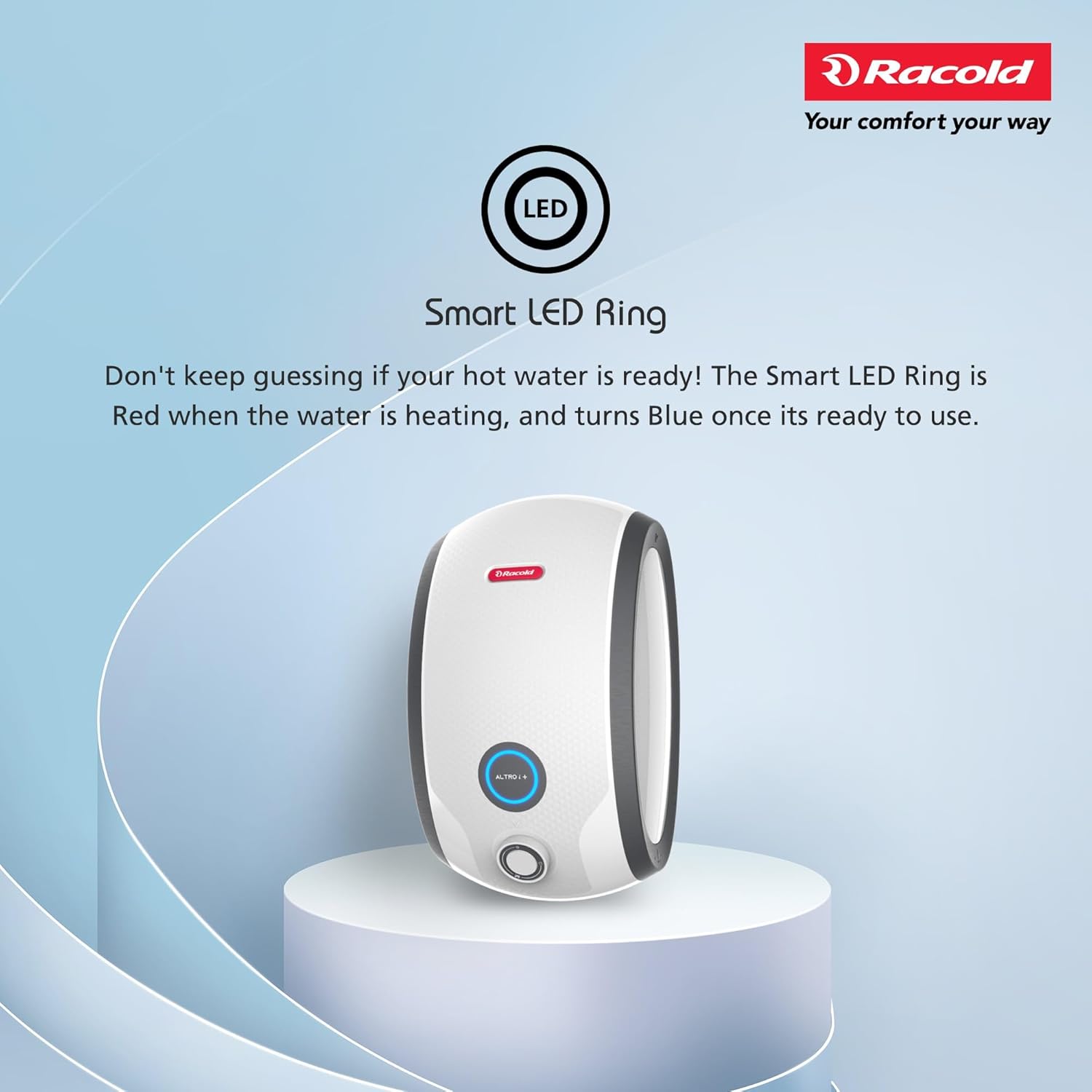 Racold Altroi+ DN 6L 3KW Vertical BEE 5 Star Instant Water Heater