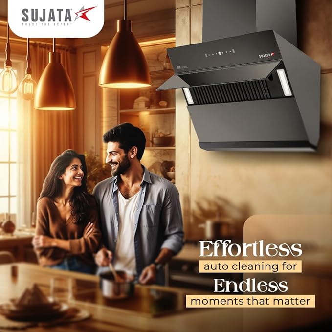 Sujata 1650 m³/hr Chimney for Kitchen 90cm