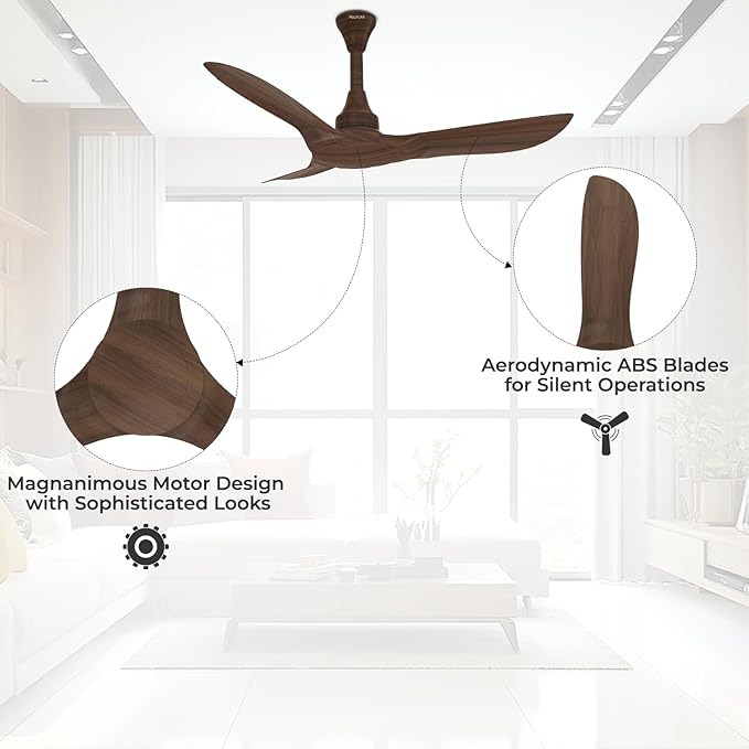 Polycab Silencio Cruiser Prime 1200mm ceiling fan| Higher Air Delivery| Low noise