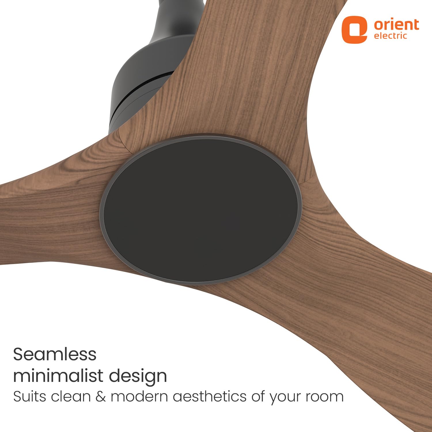 Aerosense BLDC Ceiling Fan  1200mm with Remote (Honeymaple Wood)