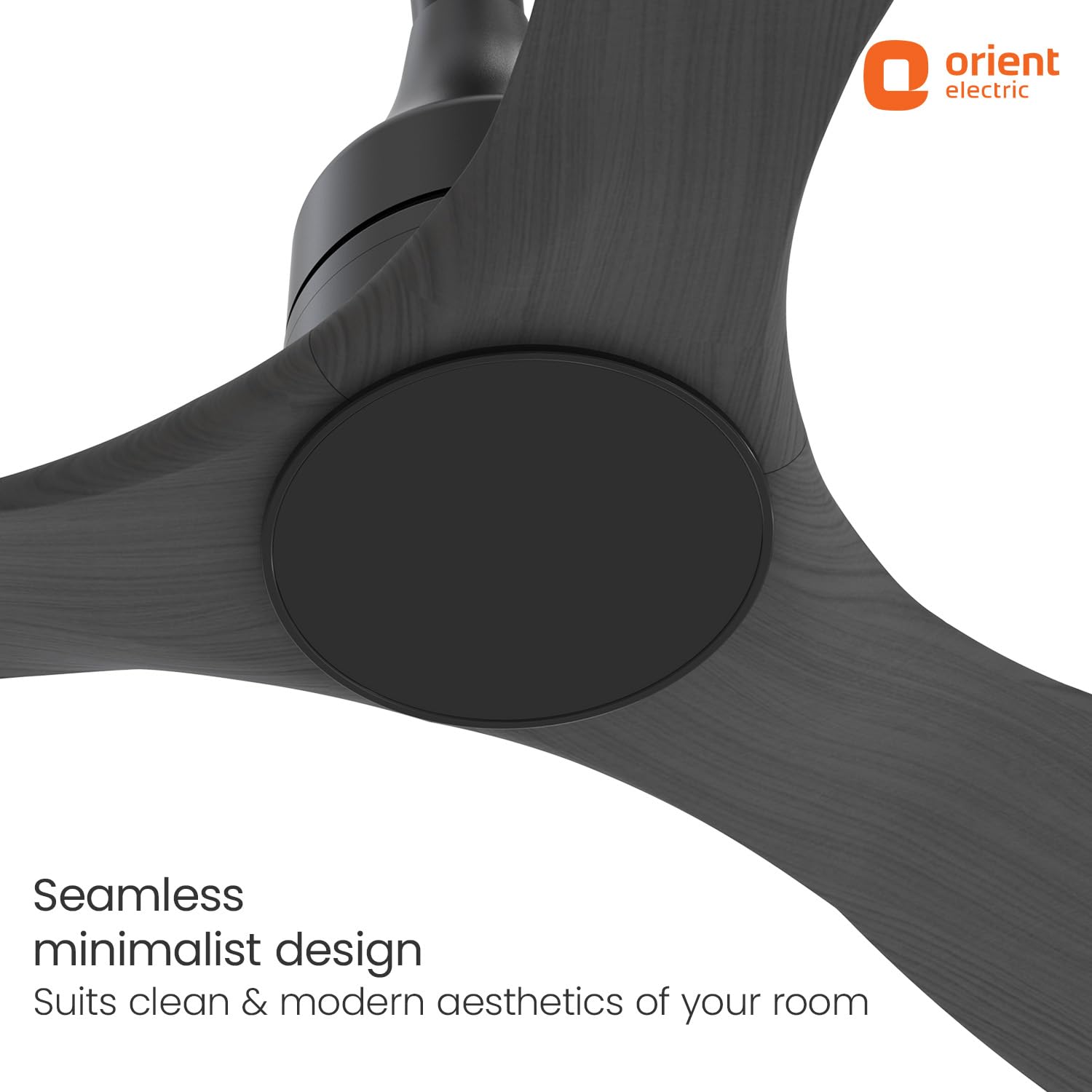 Aerosense BLDC Ceiling Fan  1200mm with Remote (Ash Wood)