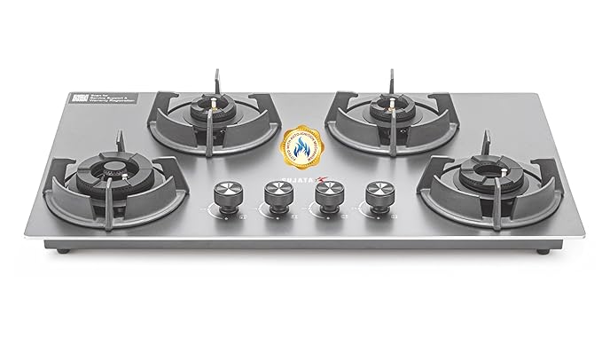 Sujata Osmium Build in Hobs 4 Burner Auto Ignition 5 Years Warranty