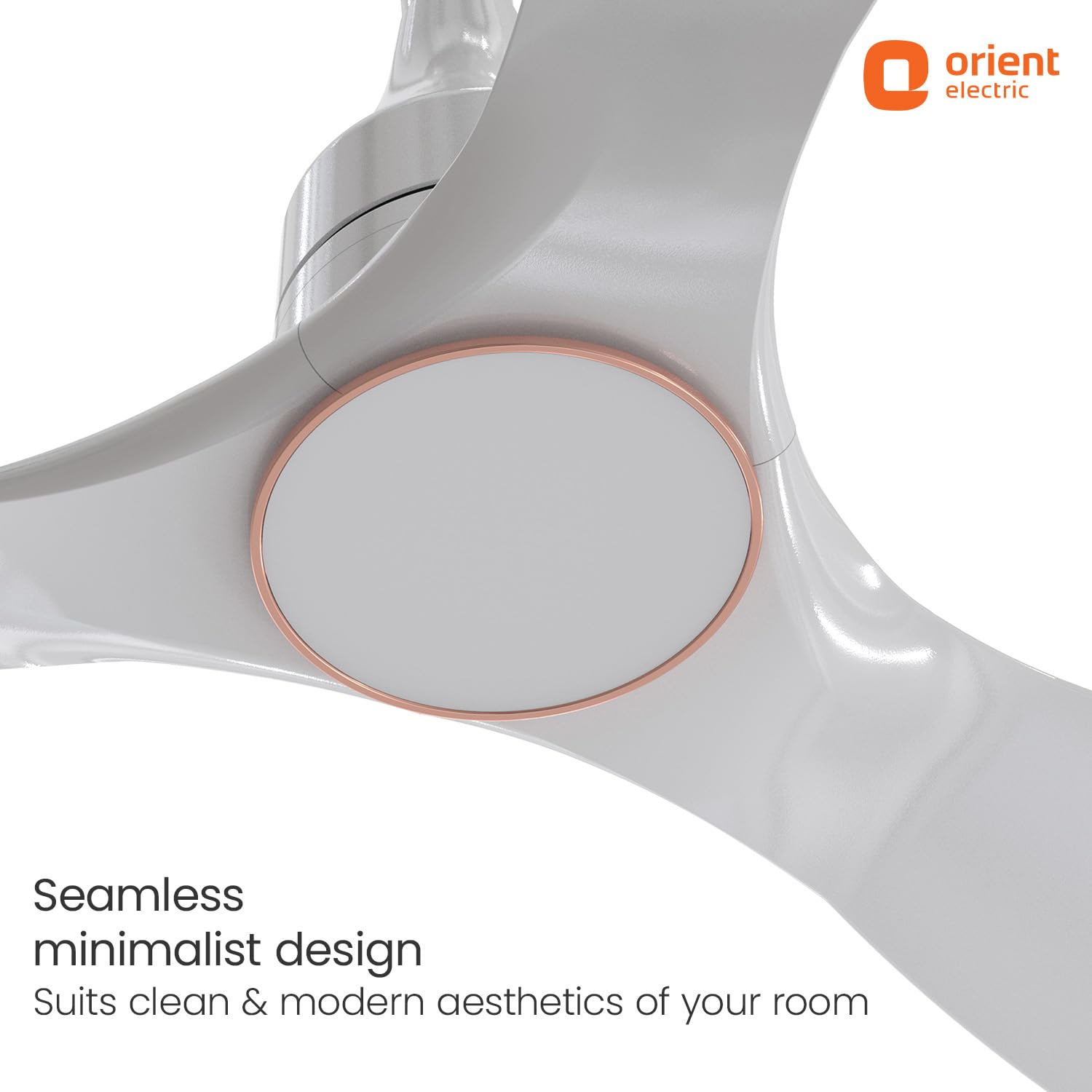 Aerosense BLDC Ceiling Fan  1200mm with Remote (Whit)