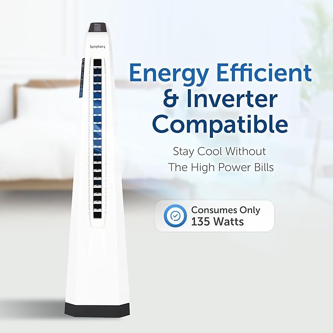 Symphony Surround-i High Speed Bladeless Technology Tower Fan