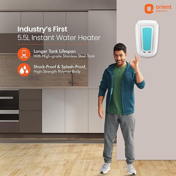 Orient Electric Rapidus 5.5L Instant Water heater