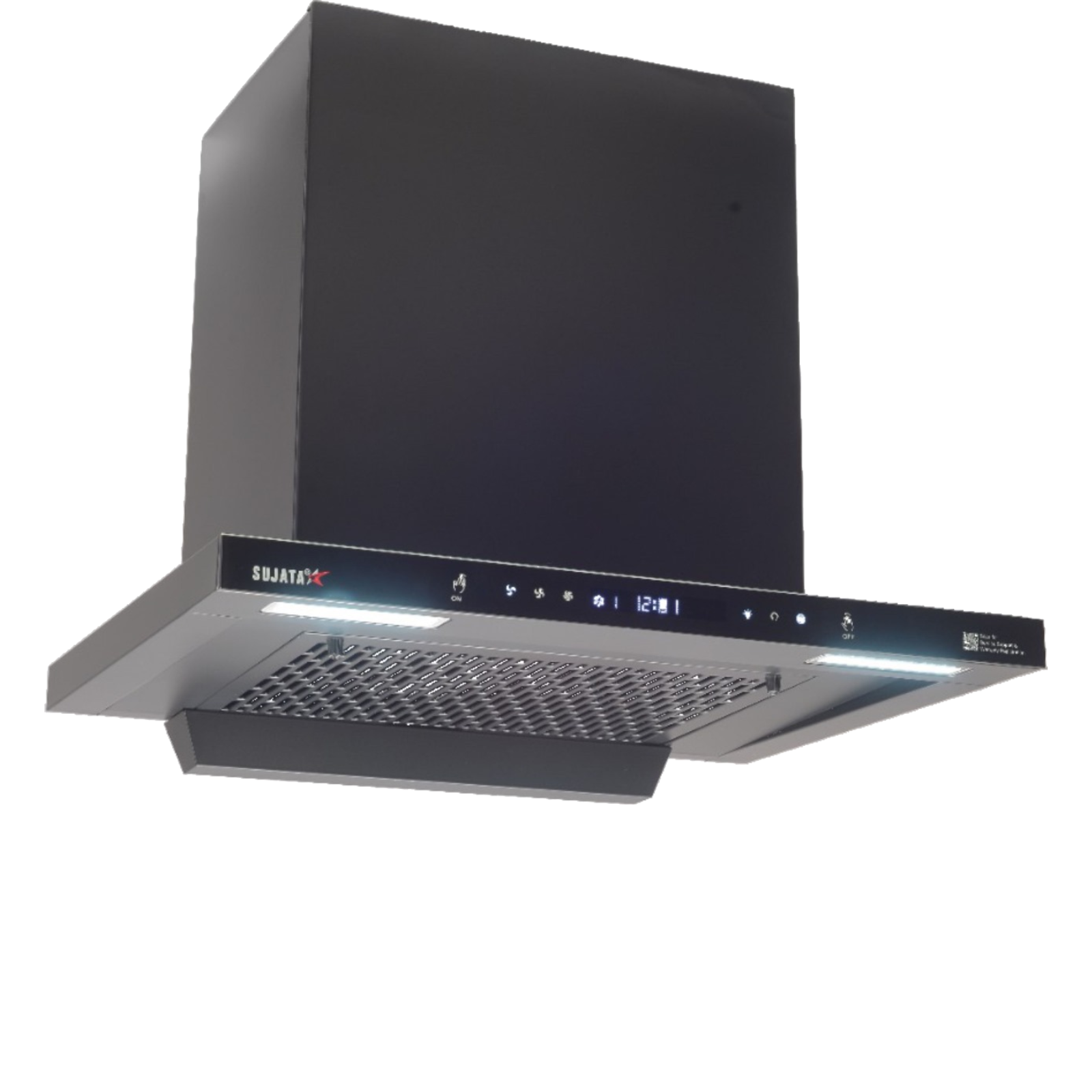 Sujata Garnet Chimney 90Cm Airflow at the Outlet 1400m3/hr